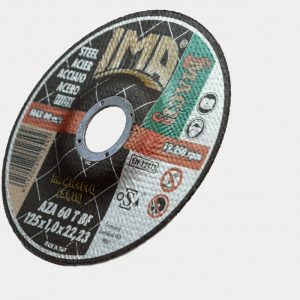 INOX CUTTING DISC - DEPRESSED CENTRE