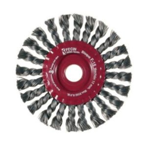 Twist Knot Pipeline Wire Wheels
